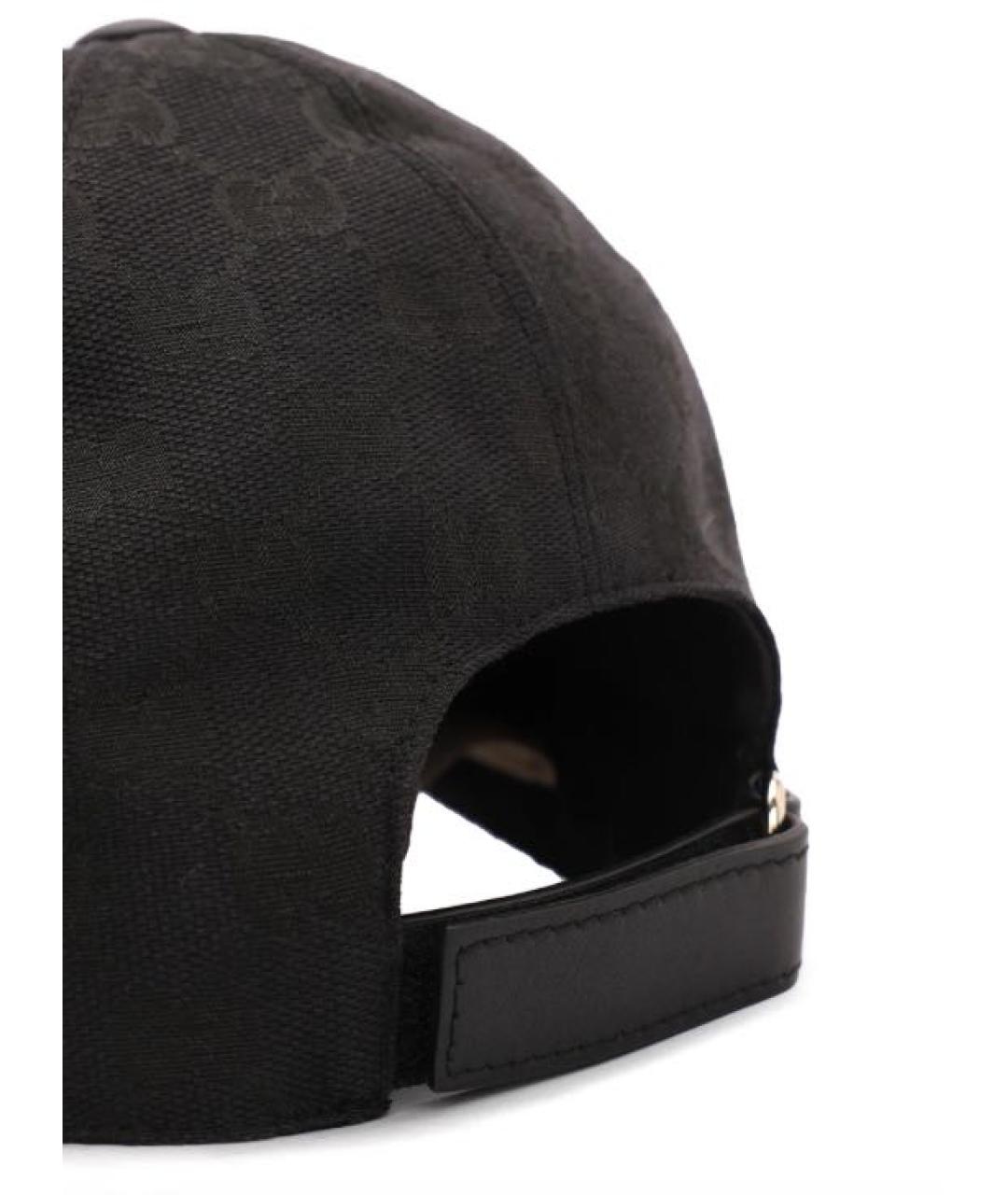 GUCCI Черная хлопковая кепка/бейсболка, фото 5