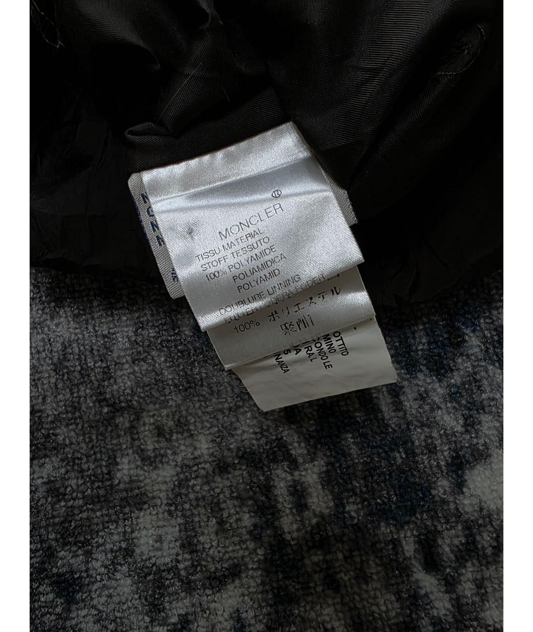 MONCLER Коричневая полиамидовая куртка, фото 5