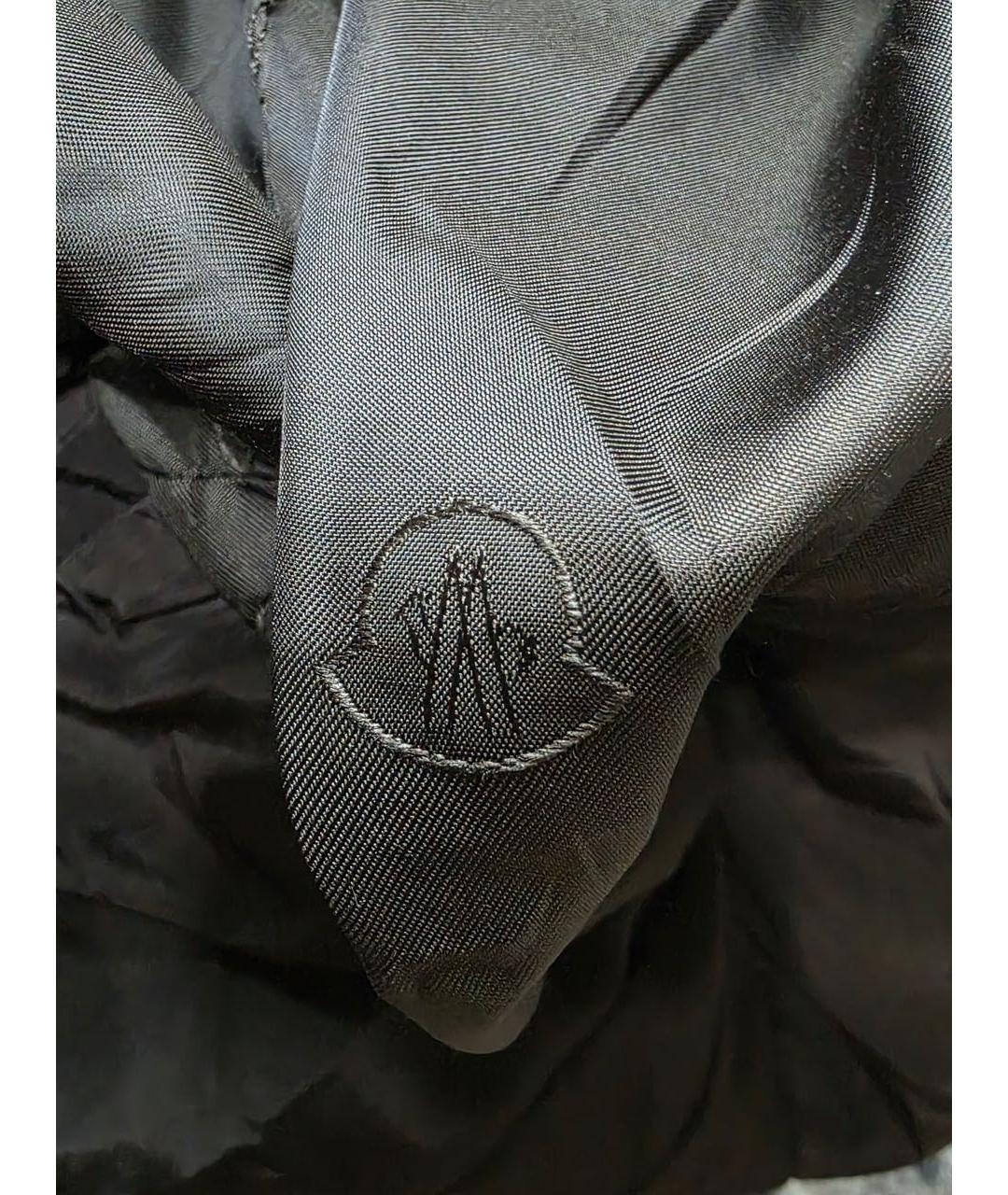 MONCLER Коричневая полиамидовая куртка, фото 7