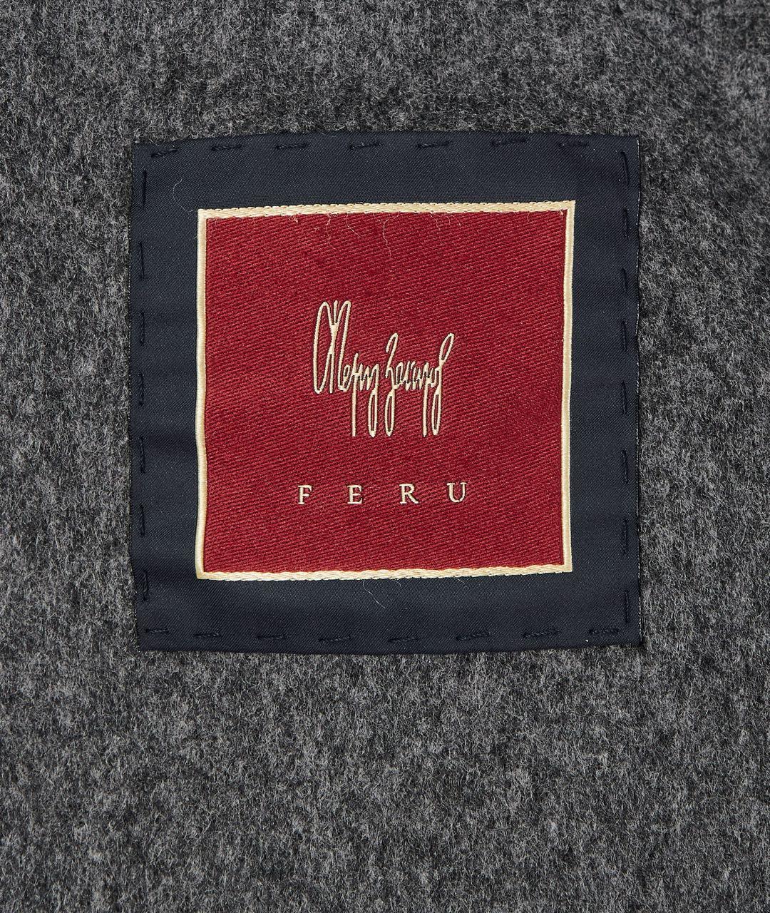 FERU Черная кожаная куртка, фото 4