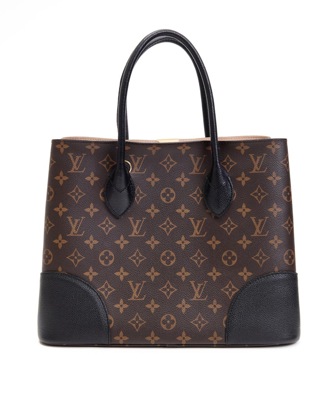 LOUIS VUITTON Коричневая кожаная сумка через плечо, фото 6