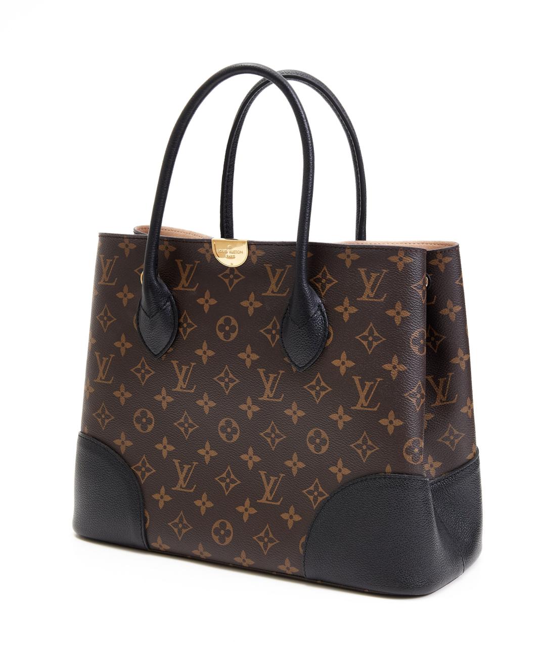 LOUIS VUITTON Коричневая кожаная сумка через плечо, фото 2