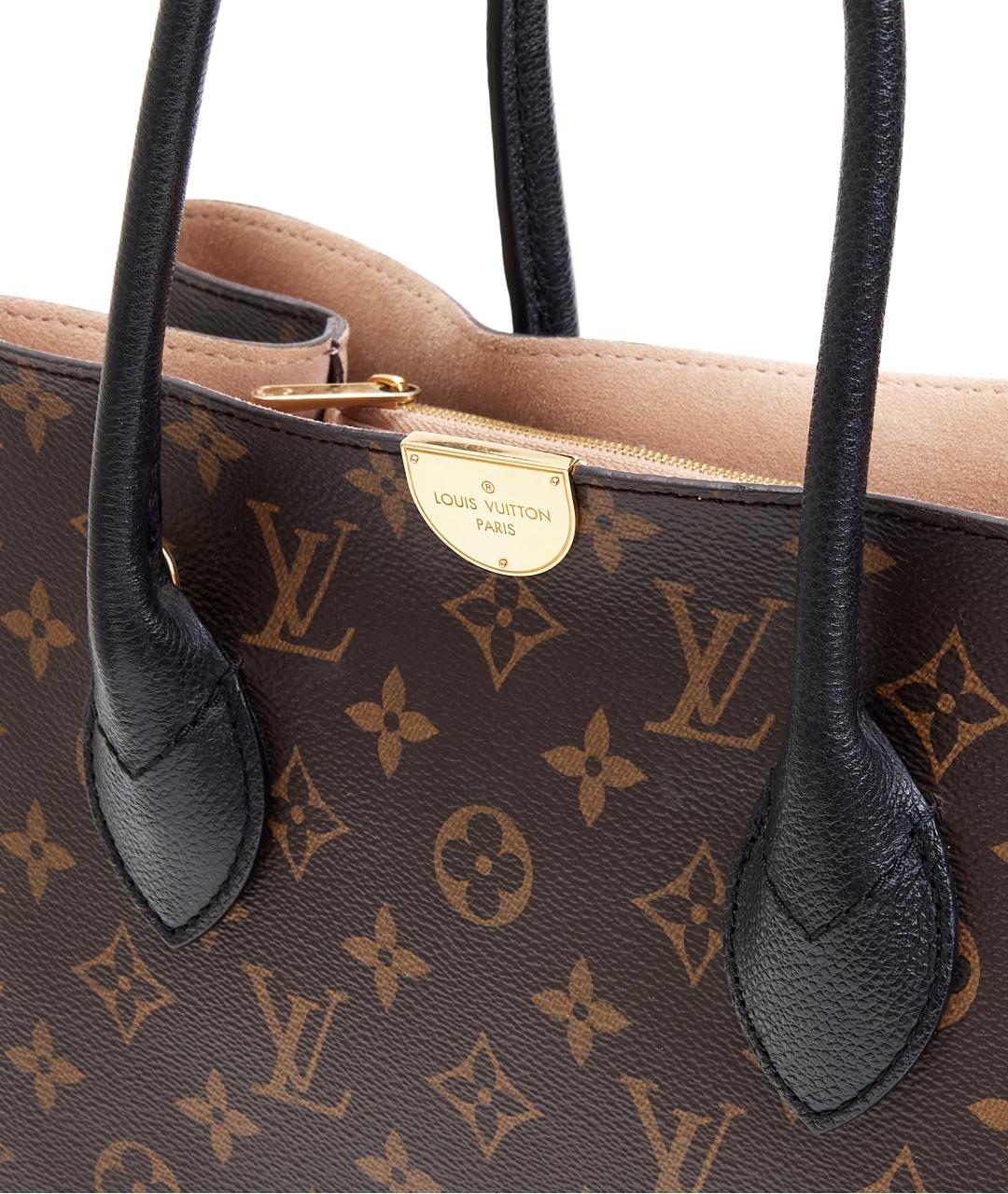 LOUIS VUITTON Коричневая кожаная сумка через плечо, фото 5