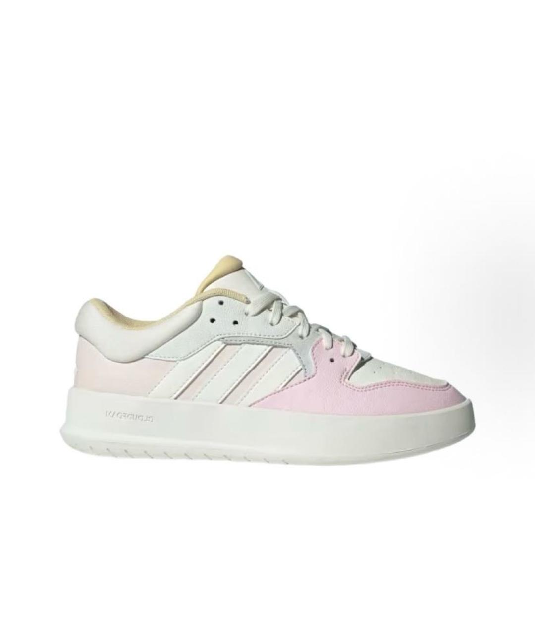 ADIDAS Бежевые кожаные кроссовки, фото 6
