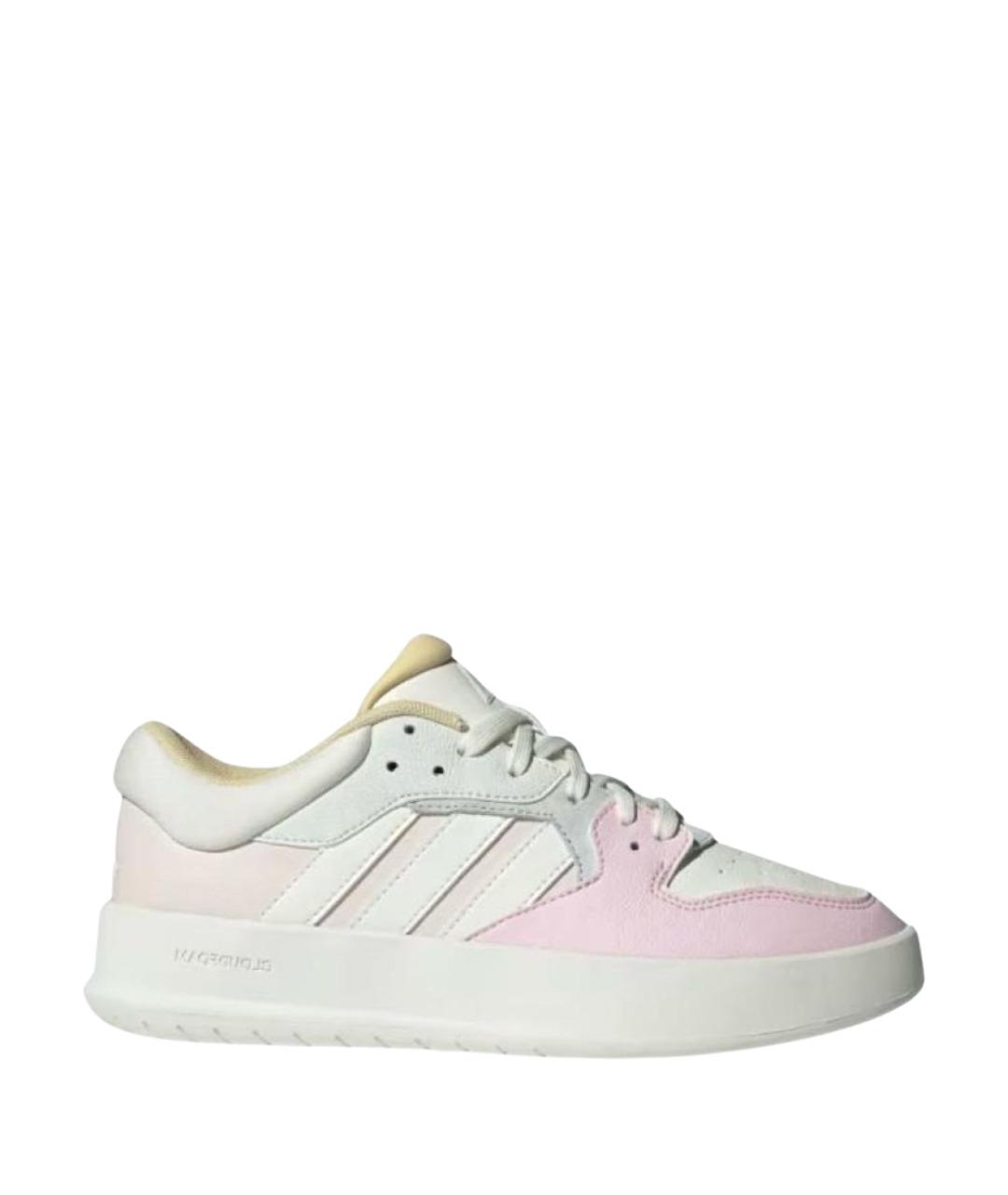 ADIDAS Бежевые кожаные кроссовки, фото 1
