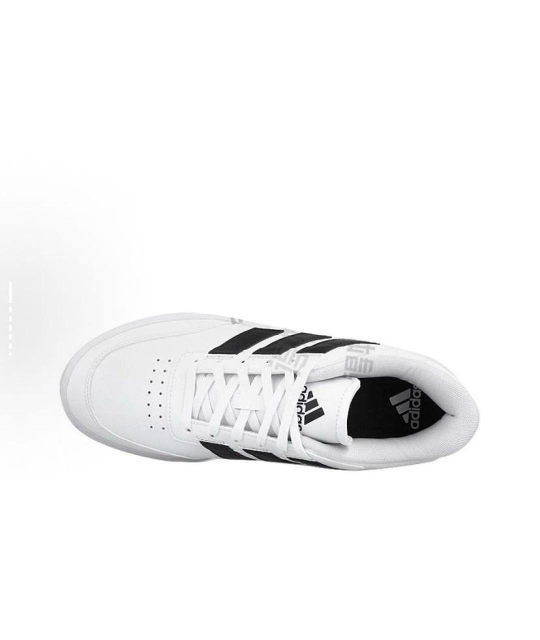 ADIDAS Белые кожаные кроссовки, фото 3