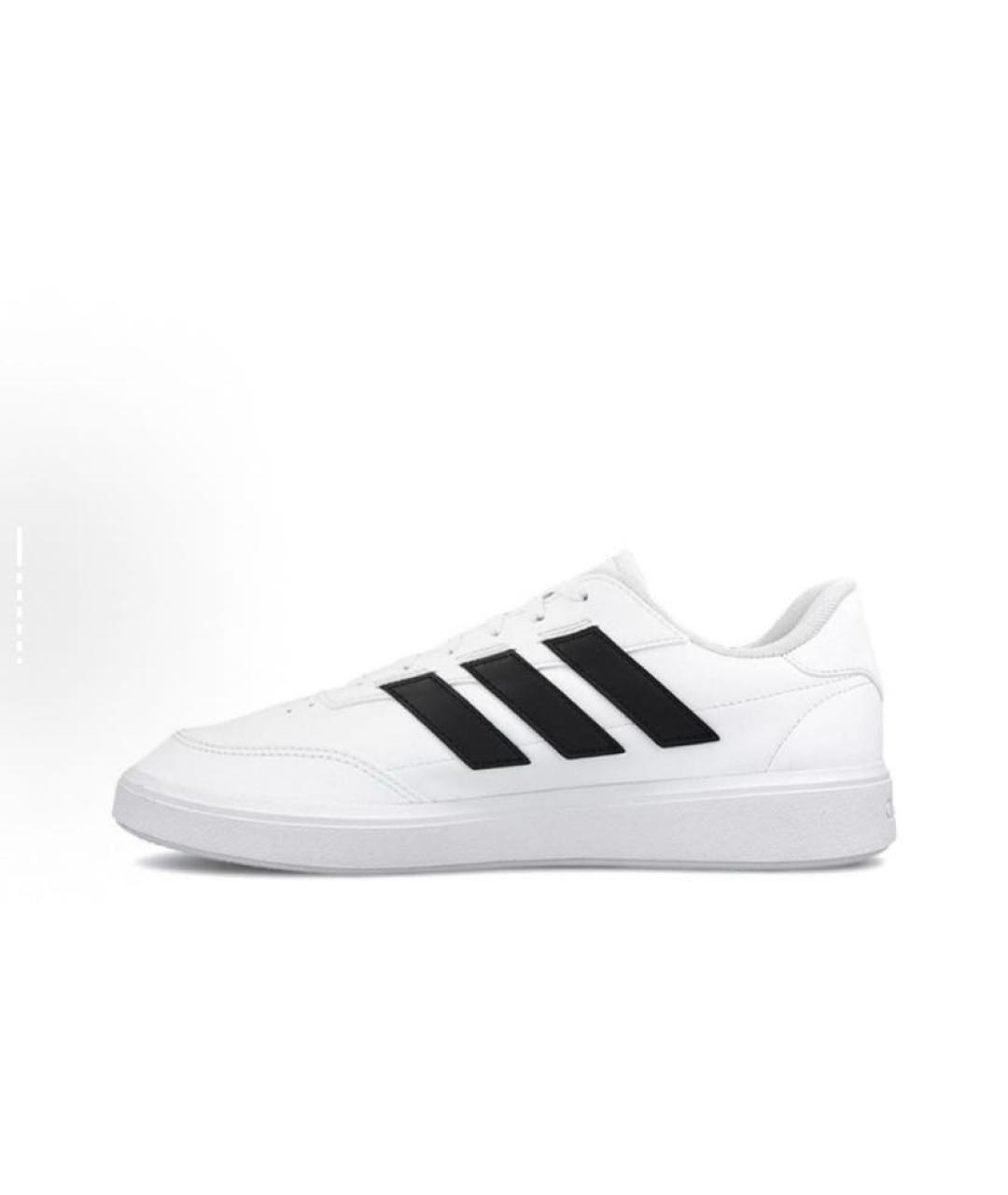 ADIDAS Белые кожаные кроссовки, фото 2