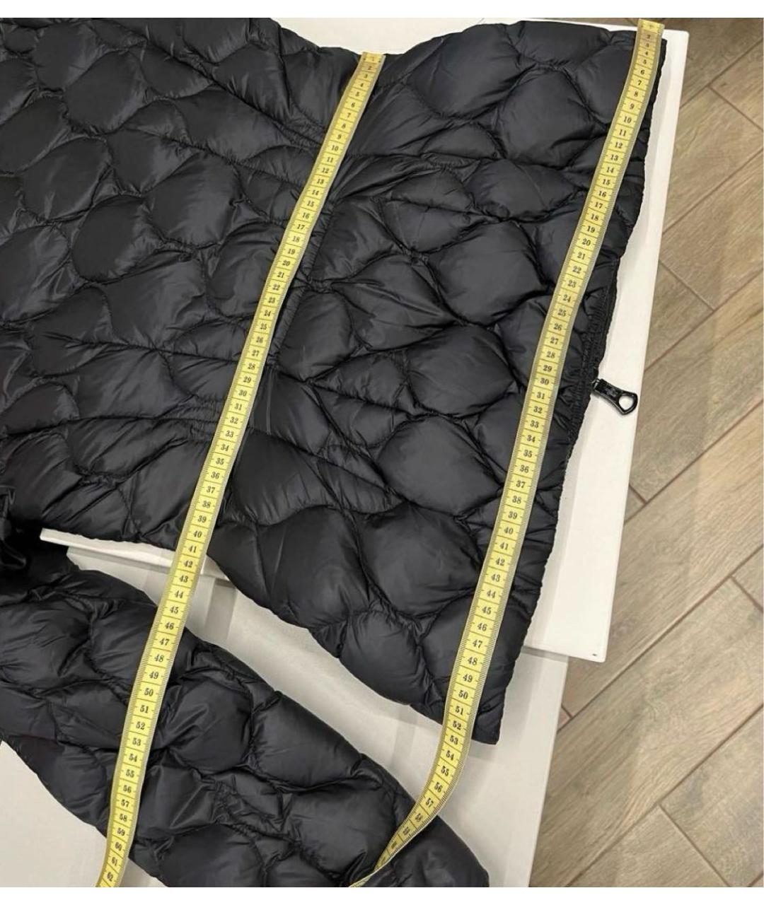 MONCLER Черный пуховик, фото 7