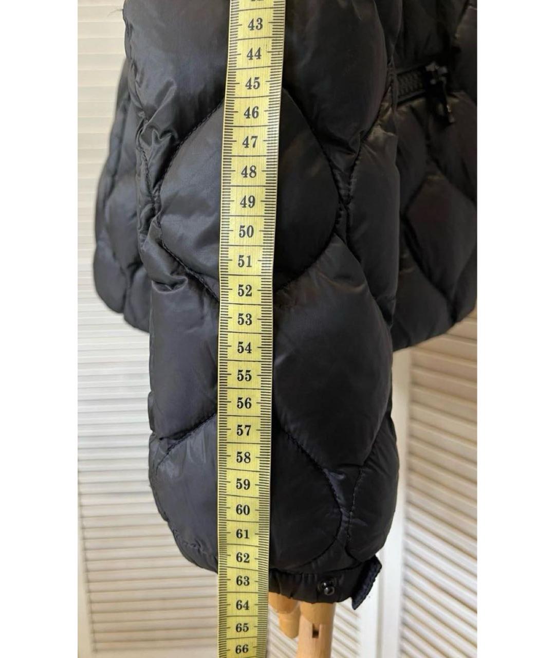 MONCLER Черный пуховик, фото 5