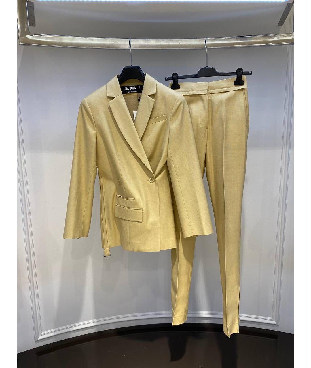 JACQUEMUS Бежевый костюм с брюками, фото 3