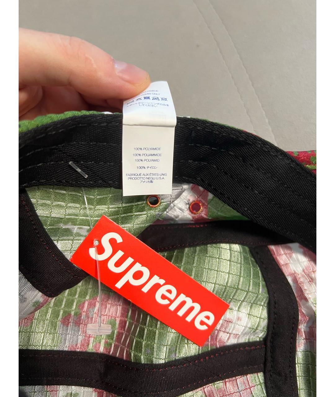 SUPREME Хаки хлопковая кепка/бейсболка, фото 5