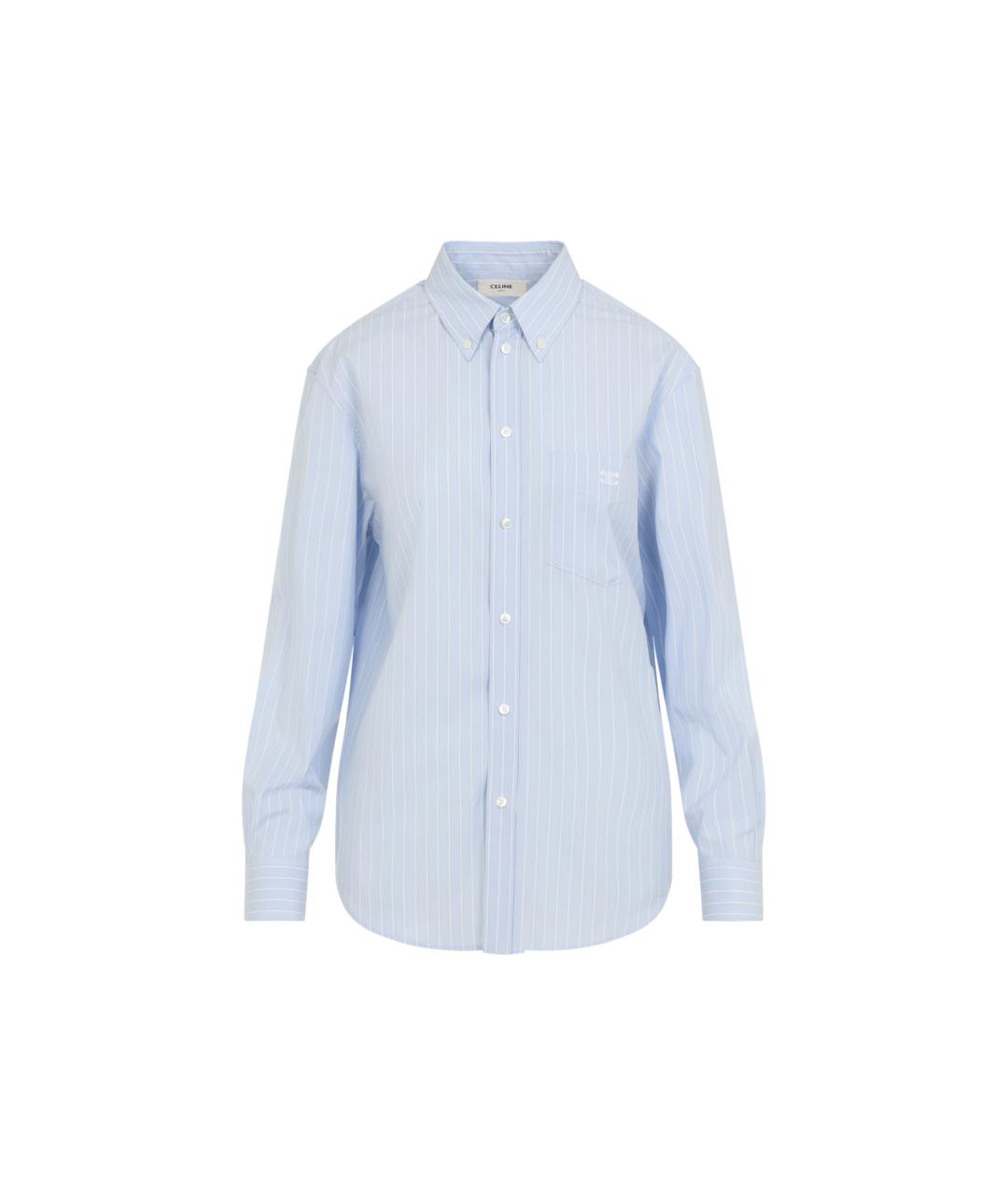 CELINE Антрацитовая хлопковая рубашка, фото 1