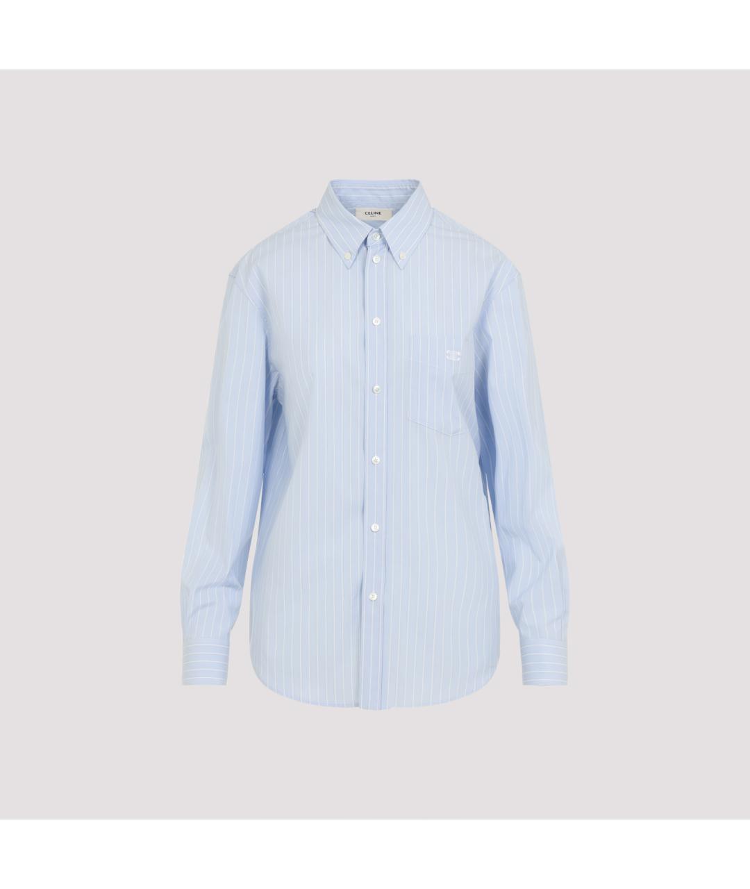 CELINE Антрацитовая хлопковая рубашка, фото 2