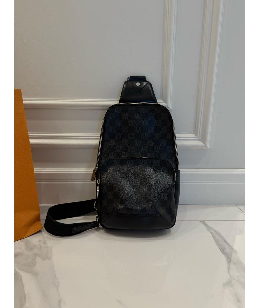 LOUIS VUITTON Черная сумка на плечо, фото 9