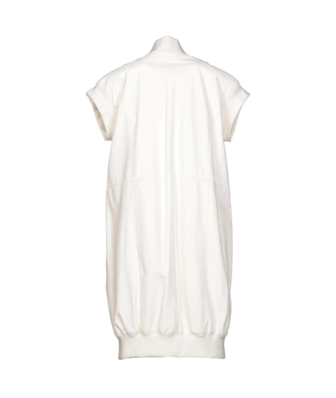 MAISON MARGIELA Белый кожаный жилет, фото 2