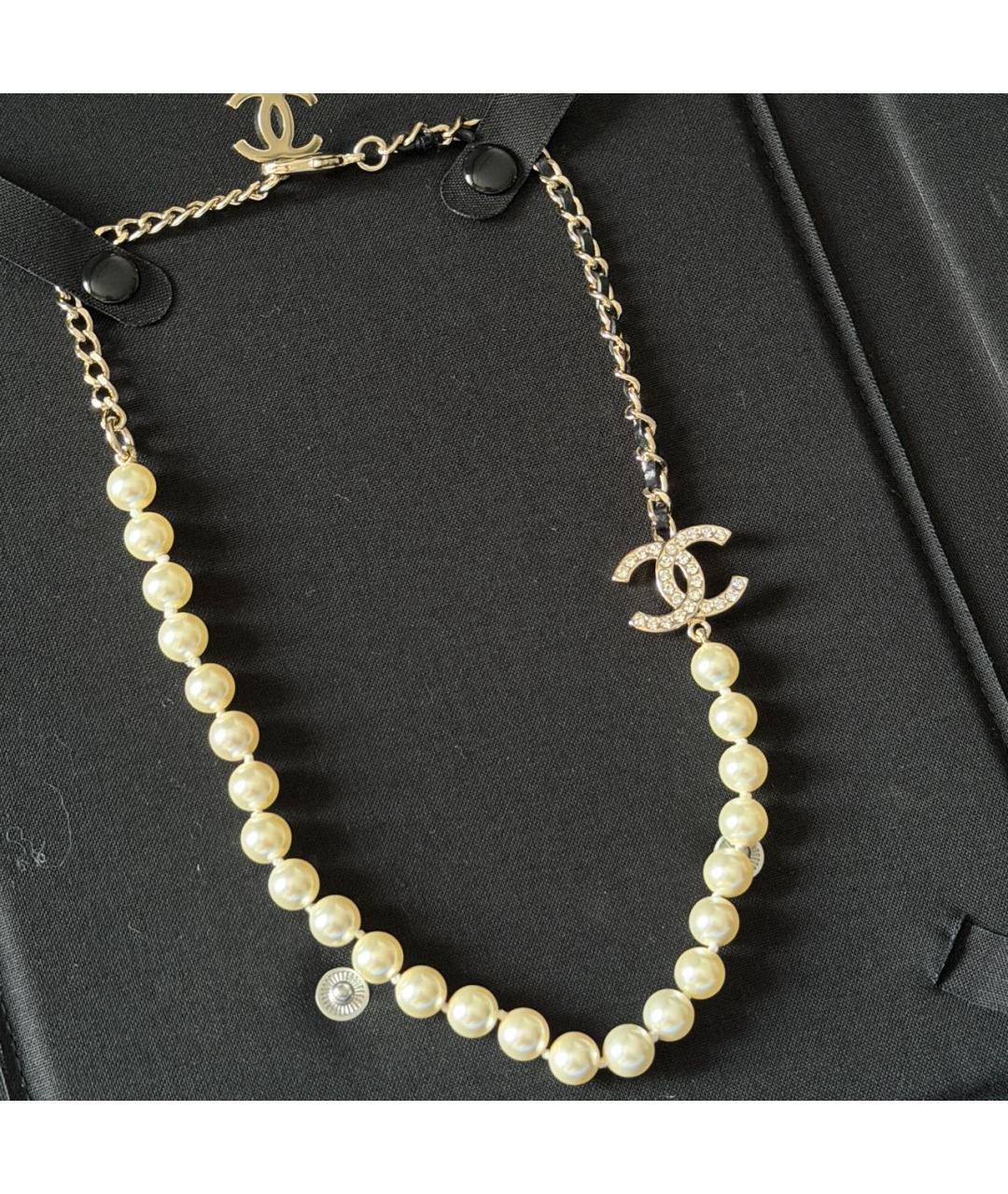 CHANEL Мульти металлическое колье, фото 6