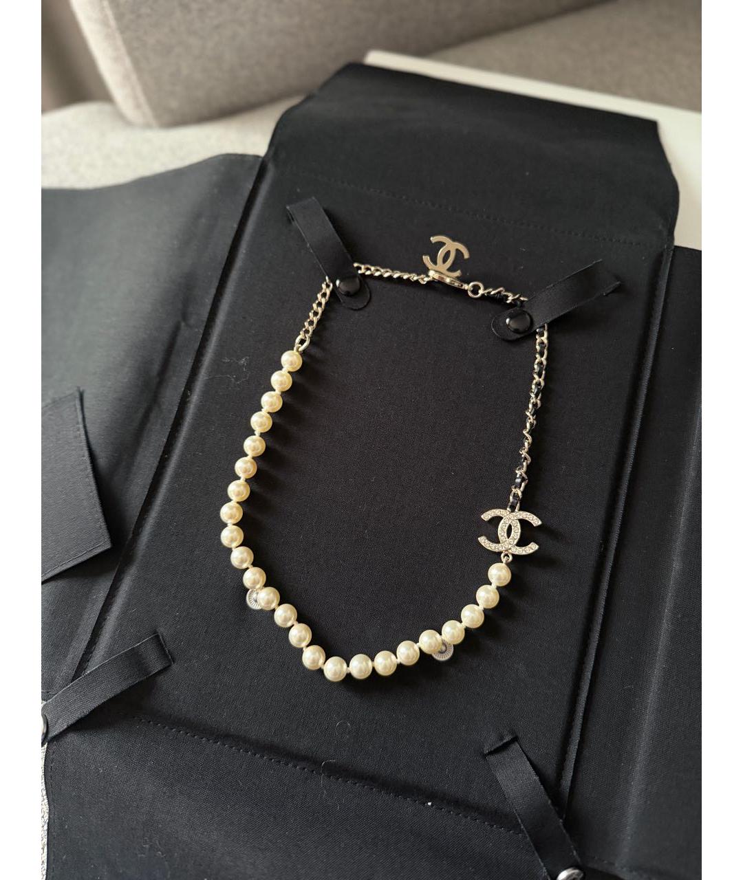 CHANEL Мульти металлическое колье, фото 3