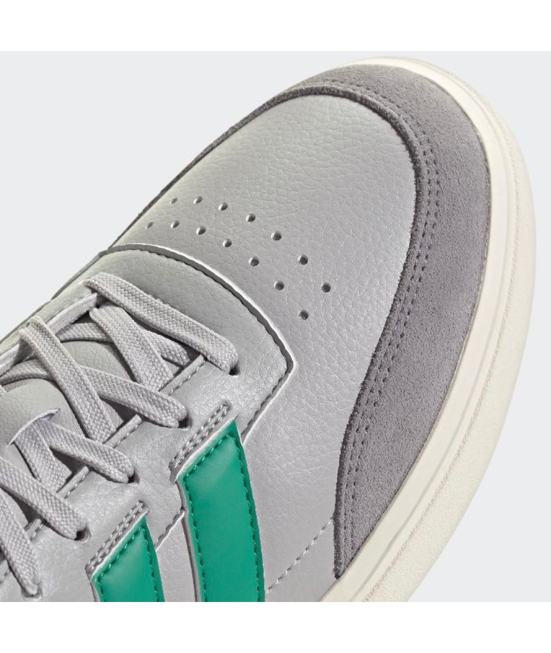 ADIDAS Серые кожаные кроссовки, фото 7
