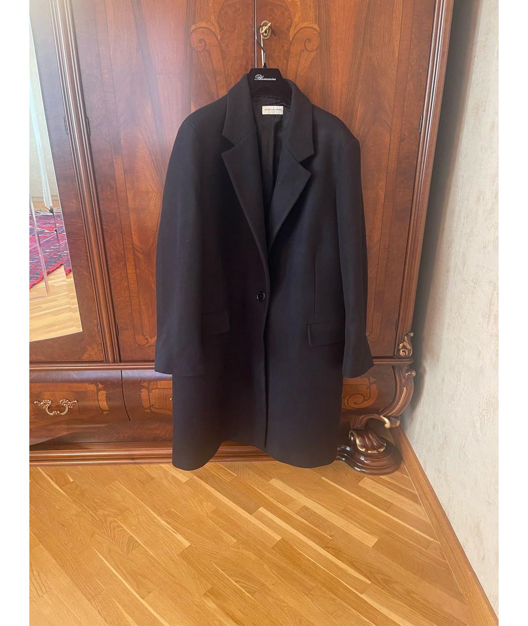 DRIES VAN NOTEN Черное пальто, фото 5