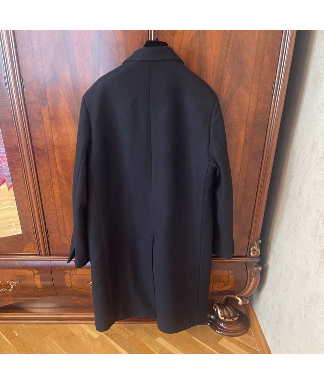 DRIES VAN NOTEN Черное пальто, фото 2