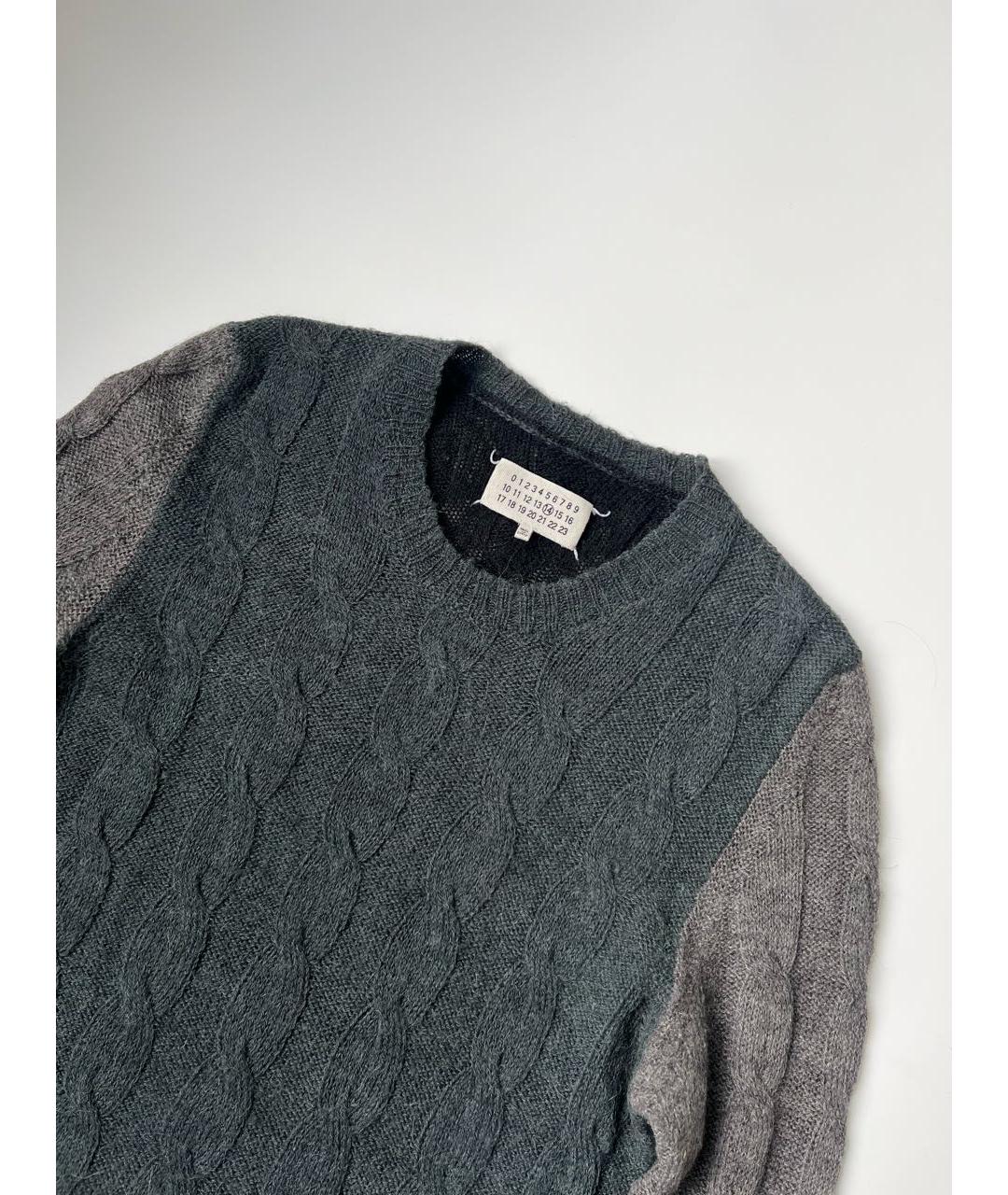 MAISON MARGIELA Черный шерстяной джемпер / свитер, фото 2