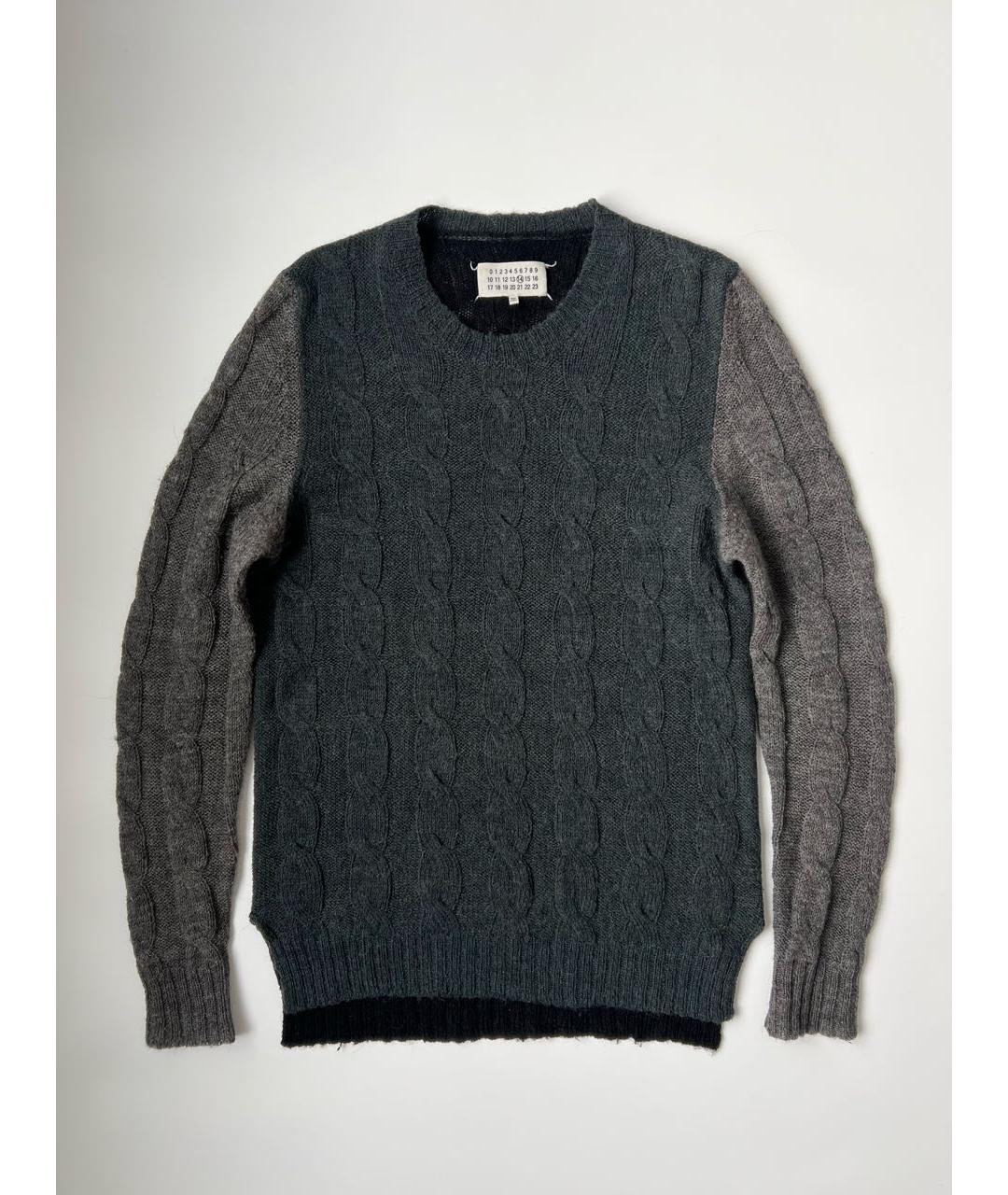 MAISON MARGIELA Черный шерстяной джемпер / свитер, фото 8