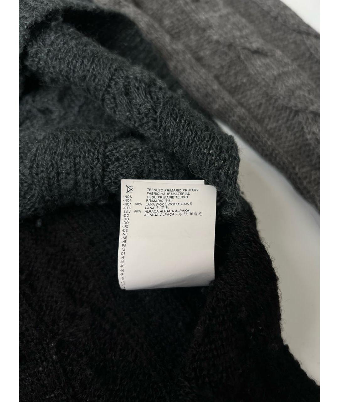 MAISON MARGIELA Черный шерстяной джемпер / свитер, фото 7