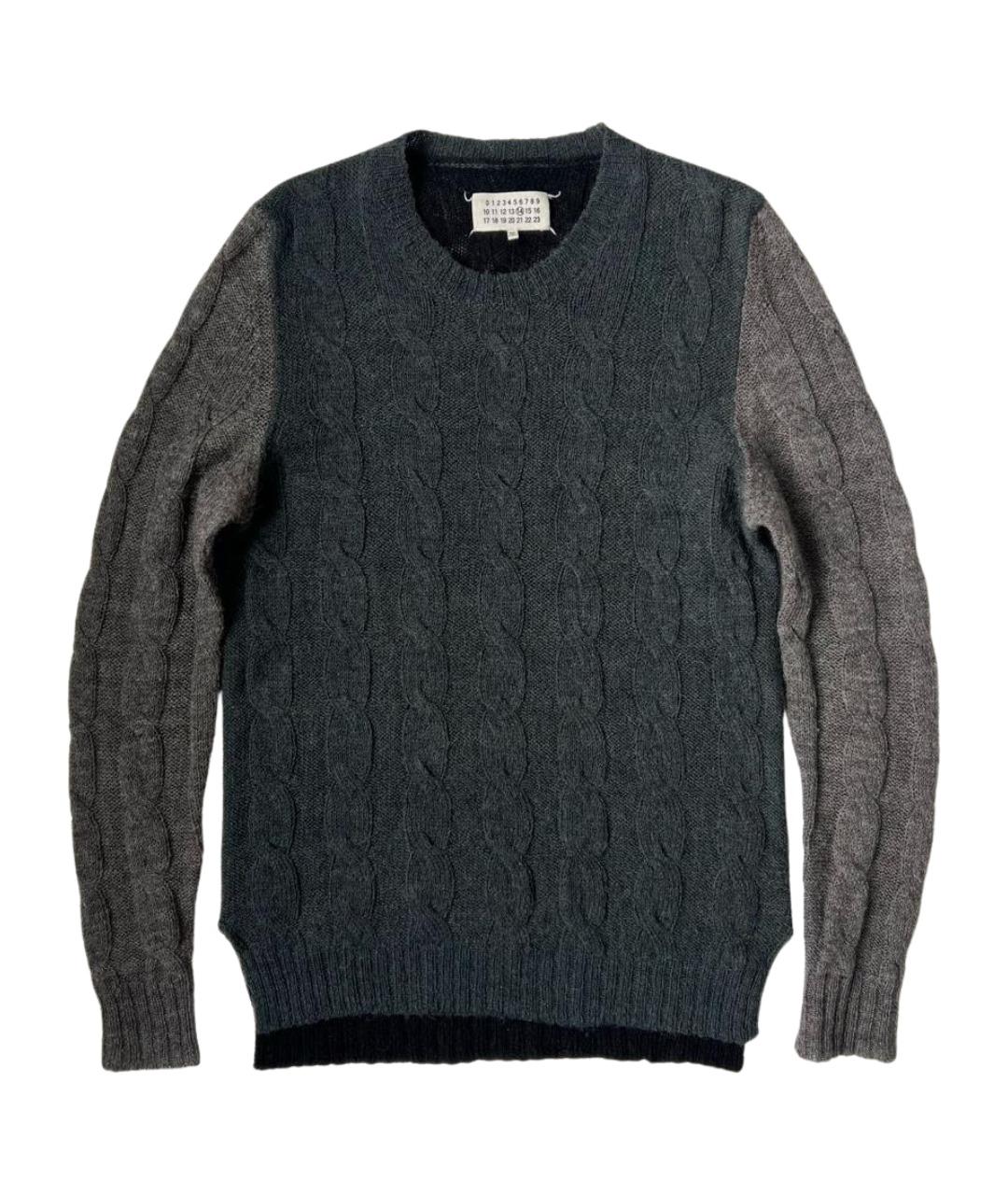 MAISON MARGIELA Черный шерстяной джемпер / свитер, фото 1