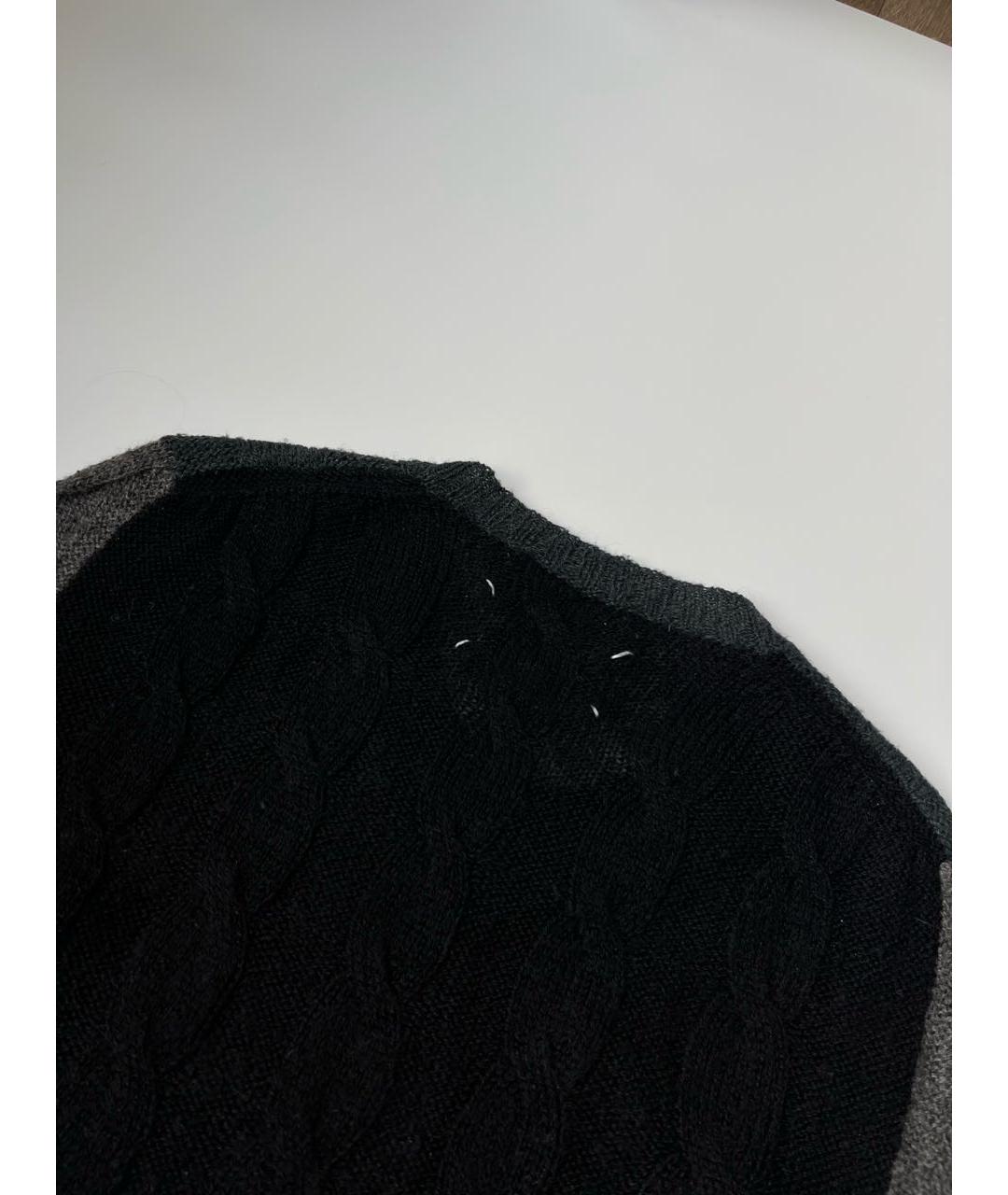 MAISON MARGIELA Черный шерстяной джемпер / свитер, фото 6