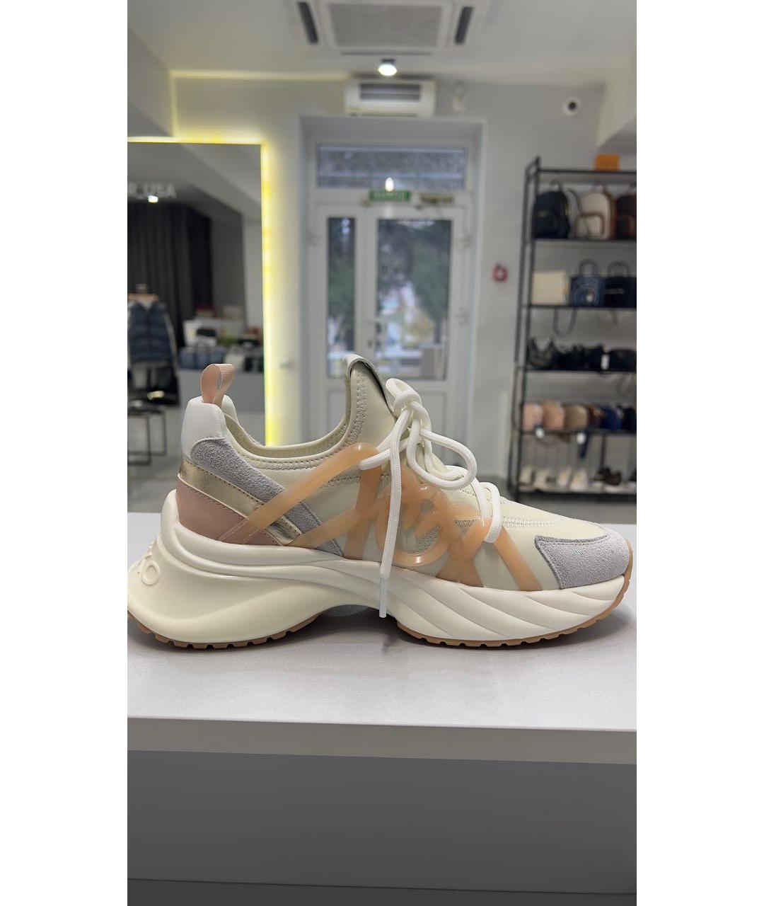 PINKO Кожаные кроссовки, фото 5