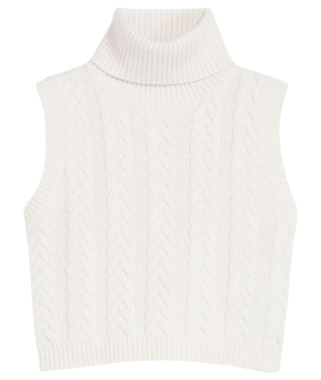 MAX MARA Белая водолазка, фото 1