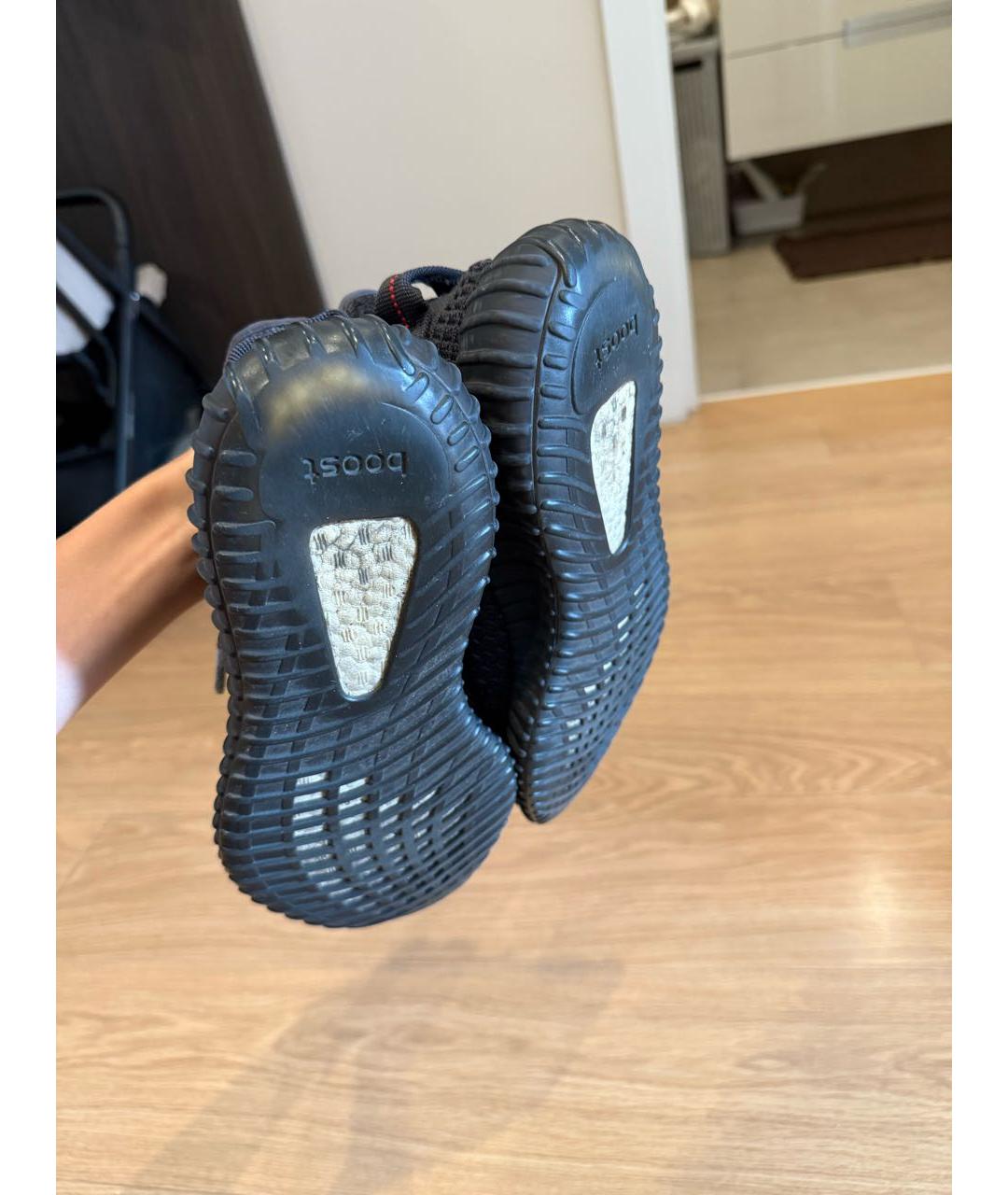 ADIDAS YEEZY Черные текстильные кроссовки, фото 5