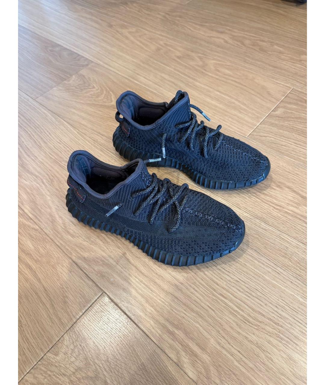 ADIDAS YEEZY Черные текстильные кроссовки, фото 4