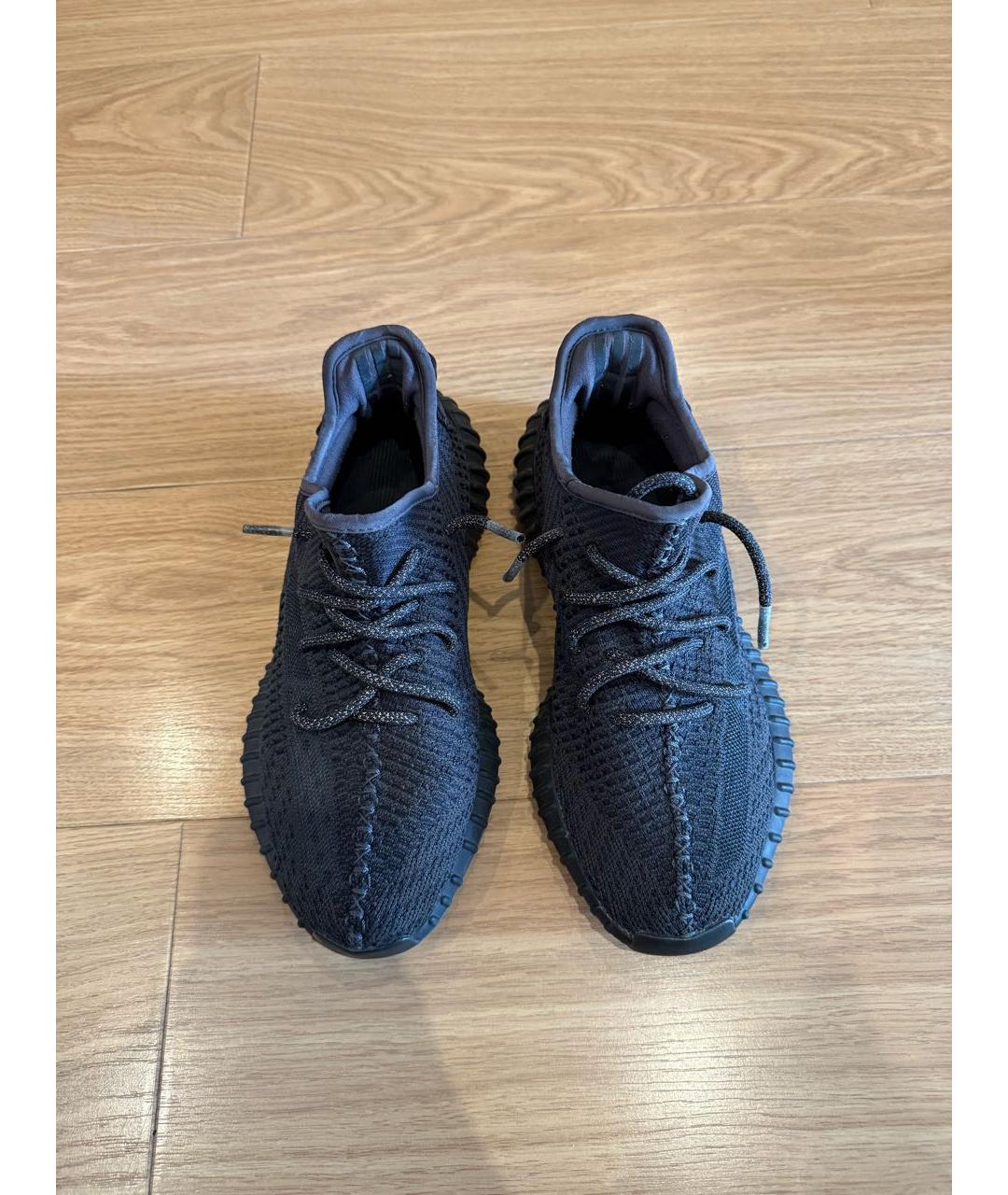 ADIDAS YEEZY Черные текстильные кроссовки, фото 2