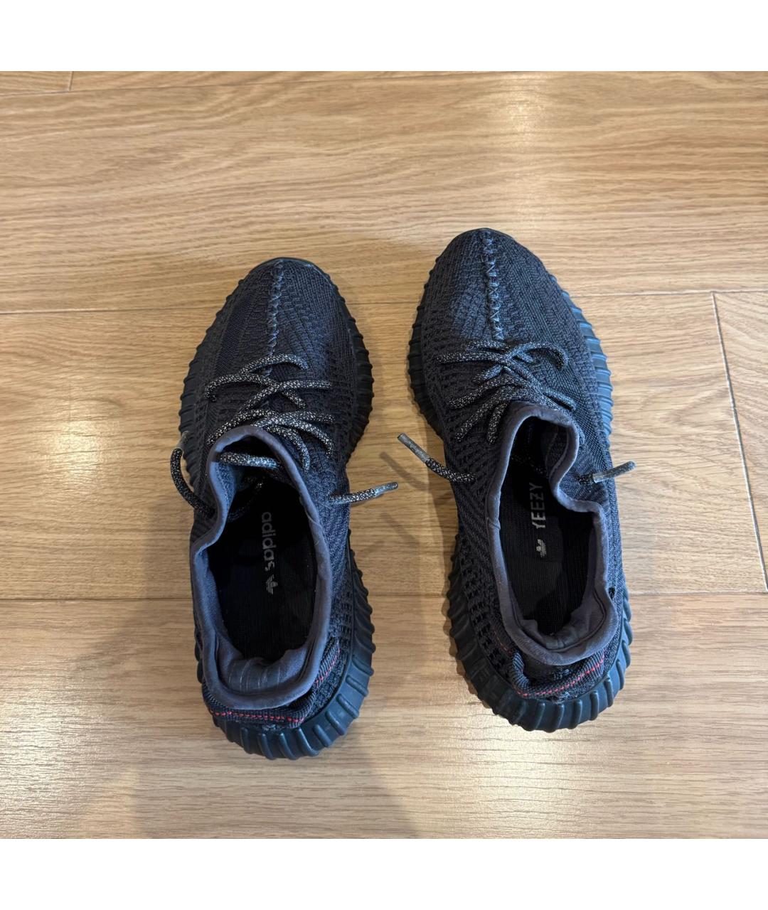 ADIDAS YEEZY Черные текстильные кроссовки, фото 3