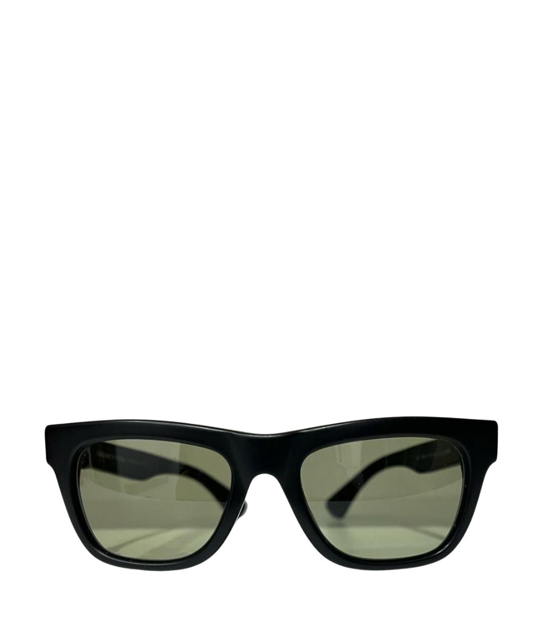 CHROME HEARTS Черные пластиковые солнцезащитные очки, фото 1