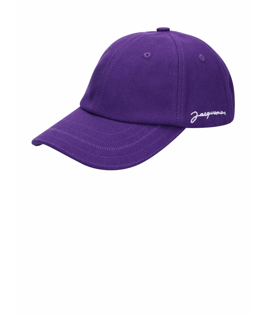 JACQUEMUS Фиолетовая кепка, фото 1