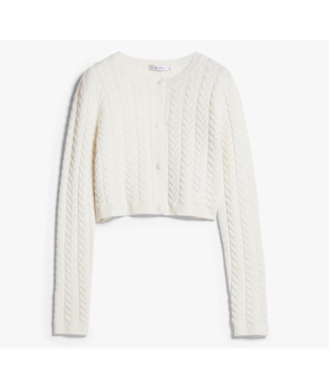 MAX MARA Белый кардиган, фото 2