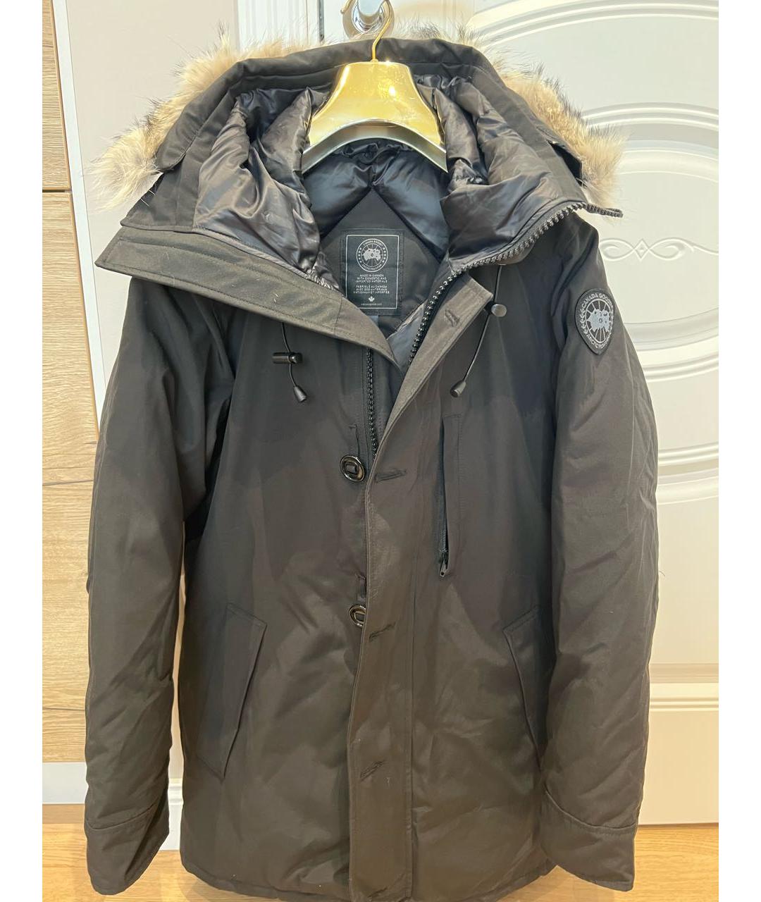 CANADA GOOSE Черная куртка, фото 5