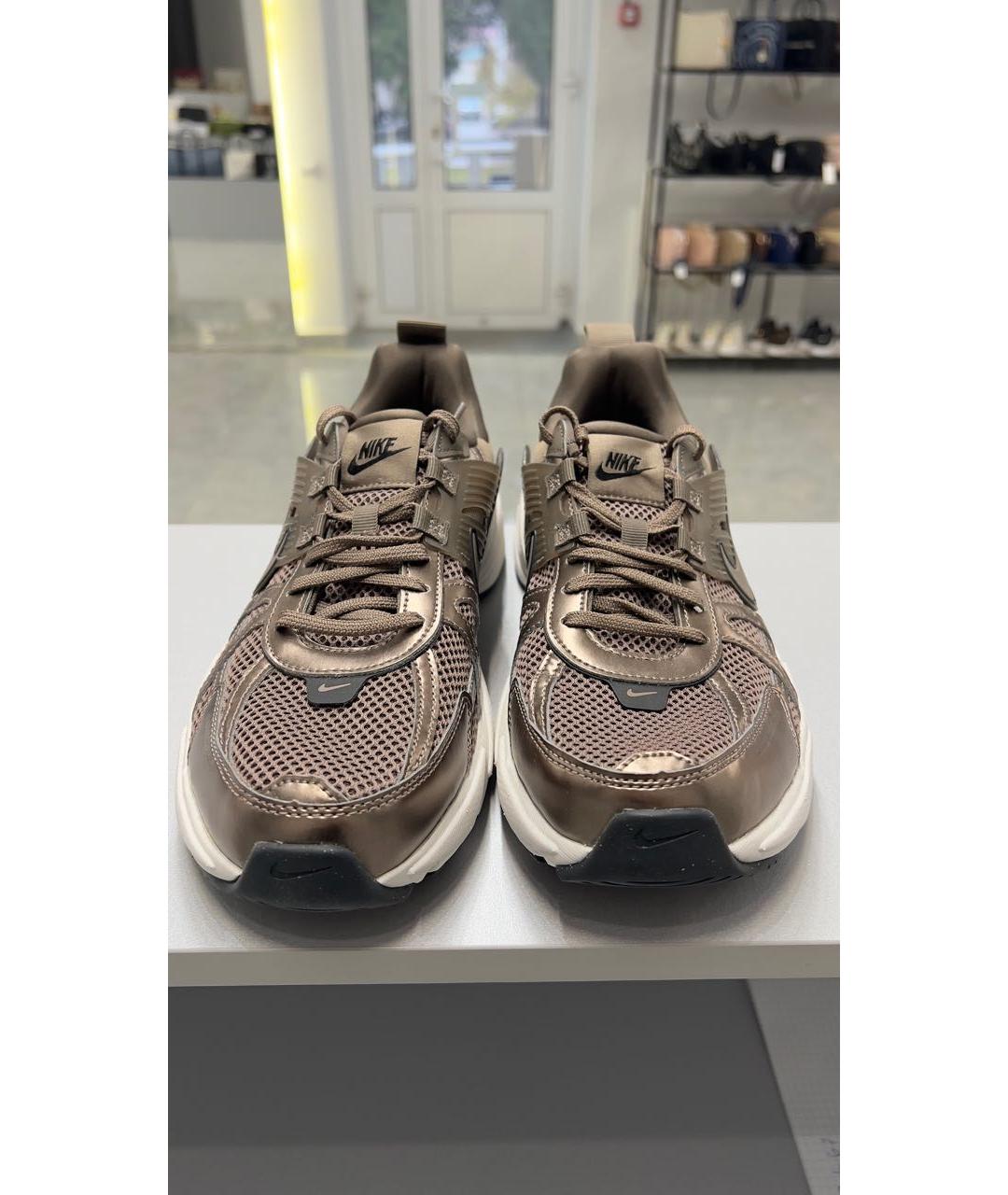 NIKE Коричневые низкие кроссовки / кеды, фото 2