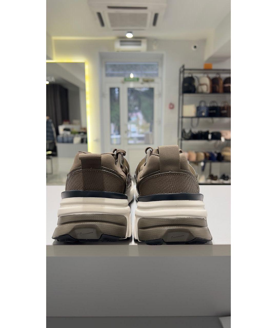 NIKE Коричневые низкие кроссовки / кеды, фото 4