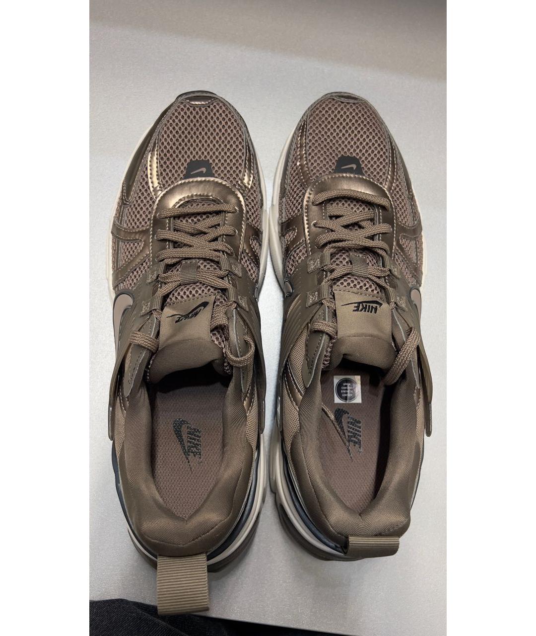 NIKE Коричневые низкие кроссовки / кеды, фото 3