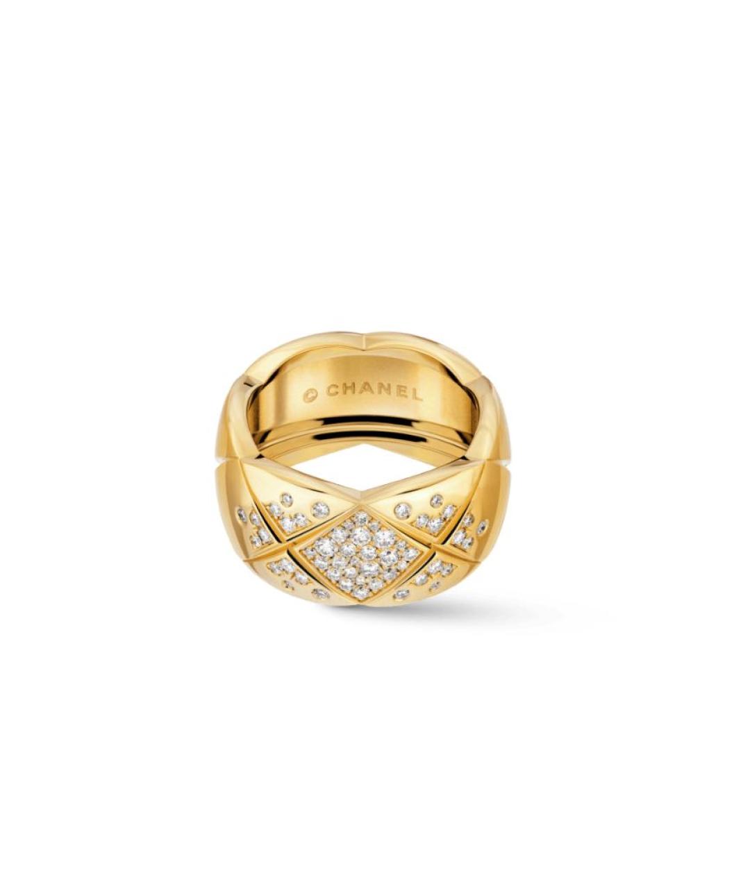 CHANEL Желтое кольцо из желтого золота, фото 2