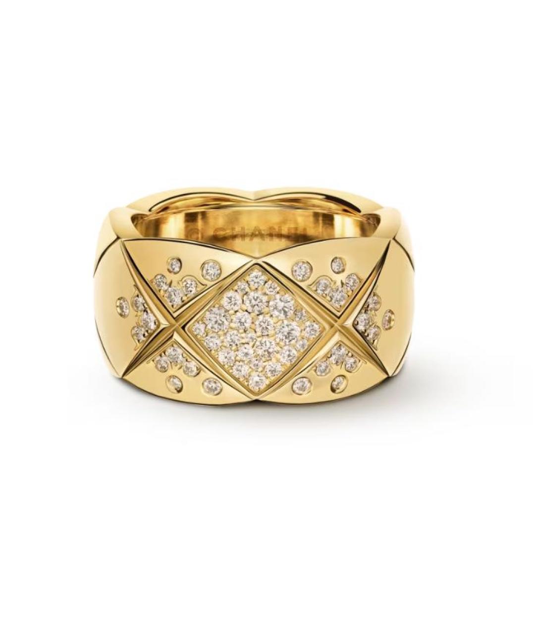 CHANEL Желтое кольцо из желтого золота, фото 5