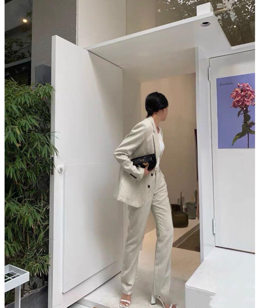 CELINE Бежевый жакет/пиджак, фото 4