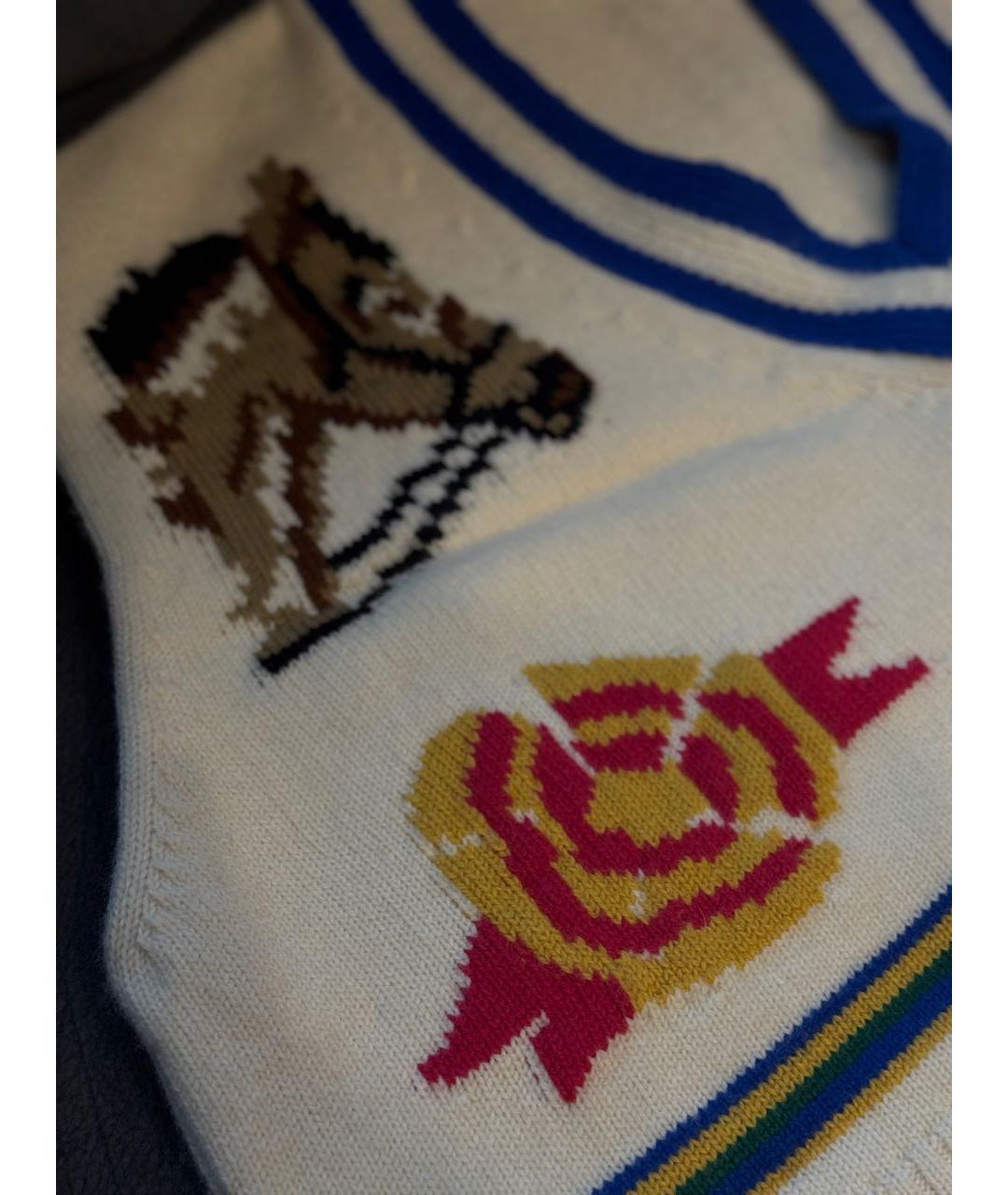 PHILOSOPHY DI LORENZO SERAFINI Мульти шерстяная жилетка, фото 7