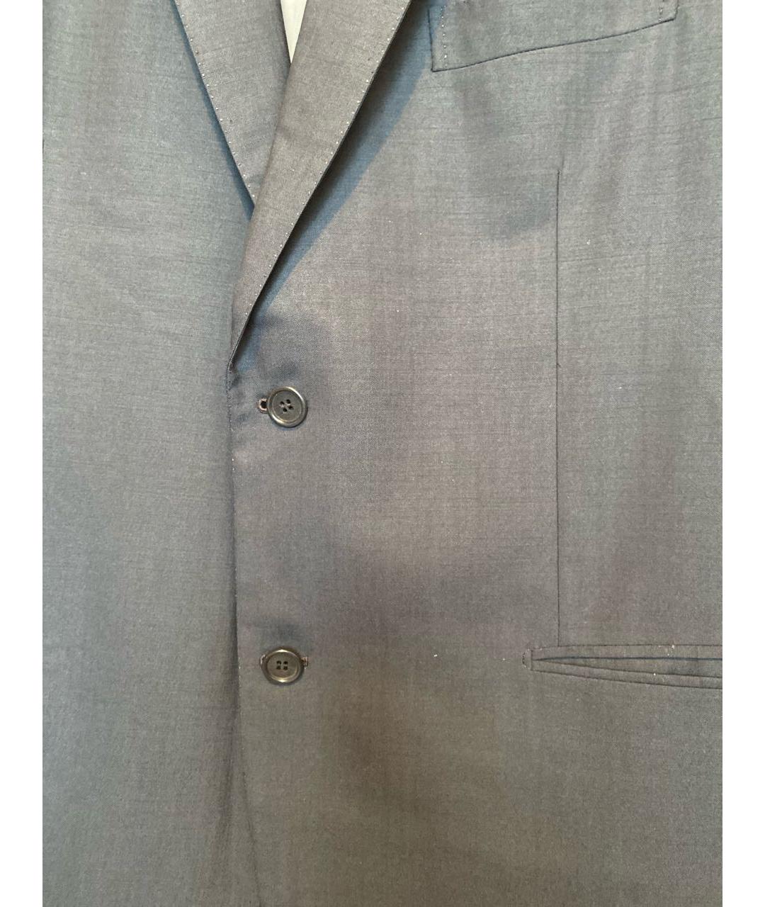 BRIONI Антрацитовый шерстяной пиджак, фото 4