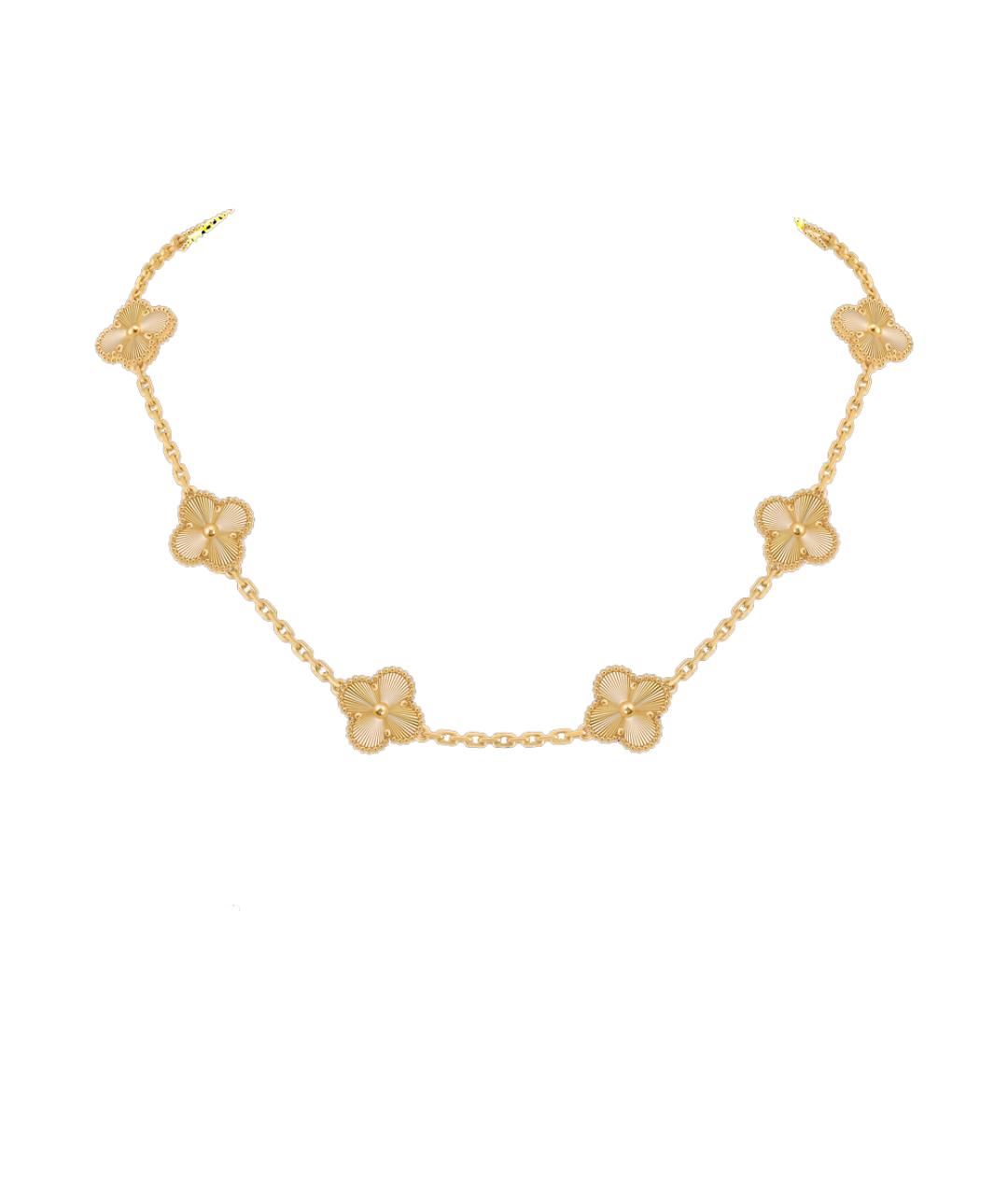 VAN CLEEF & ARPELS Золотое колье из желтого золота, фото 1