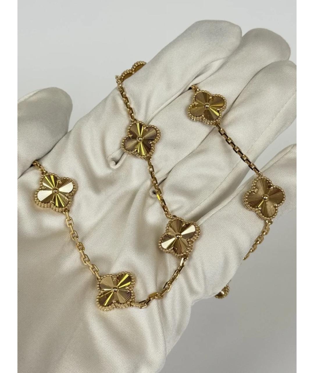 VAN CLEEF & ARPELS Золотое колье из желтого золота, фото 3