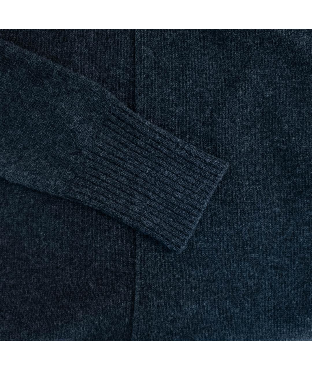 WEEKEND MAX MARA Серое шерстяное повседневное платье, фото 5